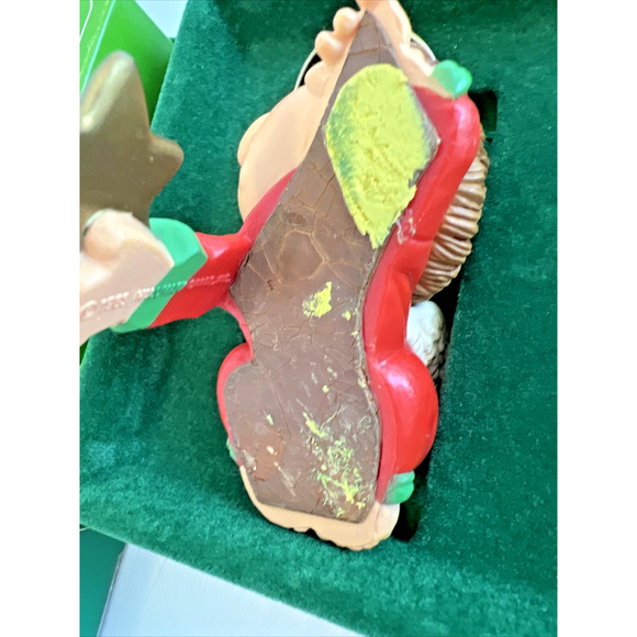 Vintage 1980s Hallmark Stocking Hanger Angel Mantle Christmas 1983 READ - Picture 6 of 8